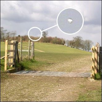 UFO Captured 2014 at Chanctonbury Ring, West Sussex, UK