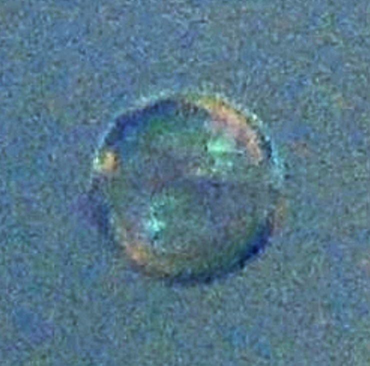 The UFO 'Ring' Highly Enlarged