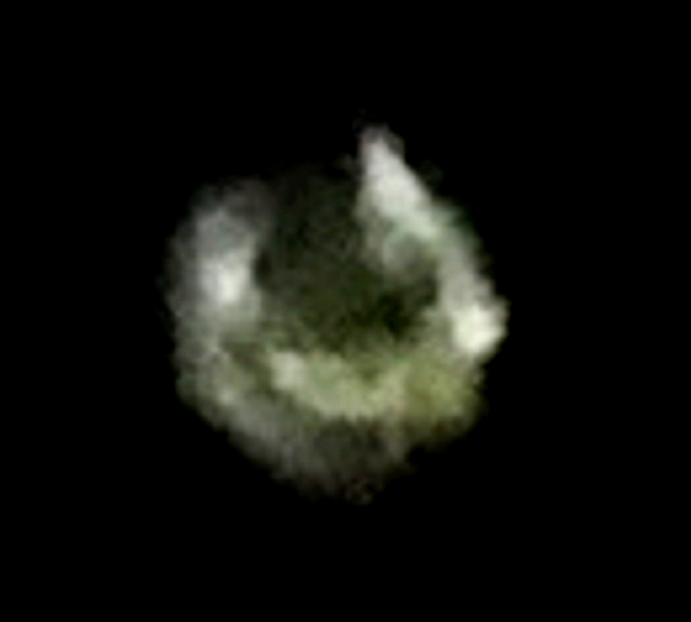 Highly enlarged