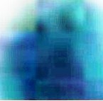 Head and shoulders enlargement of alien figure
