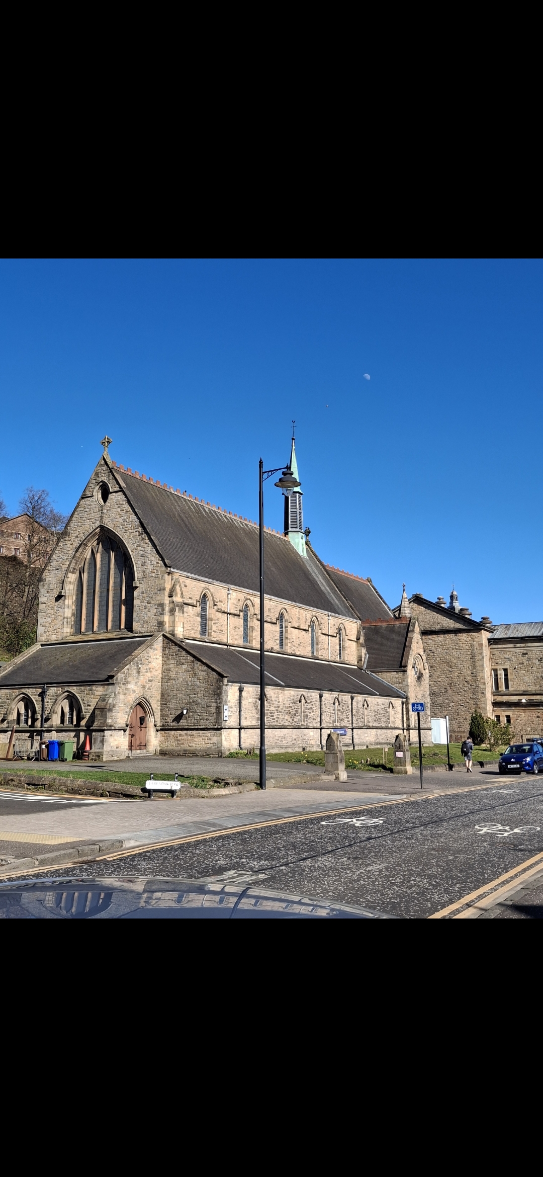 Above church