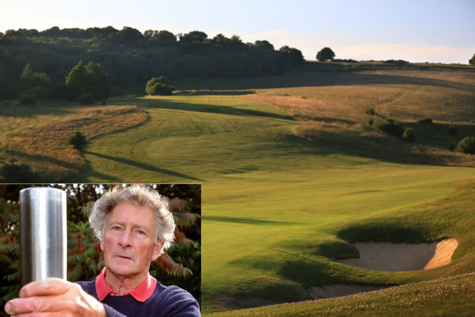 Worthing Golf Course With Witness Inset