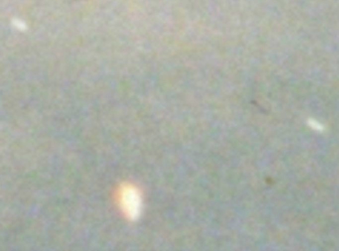 Triangle Formation UFO Photographed - Farnborough, Hants, UK - Late 1990's