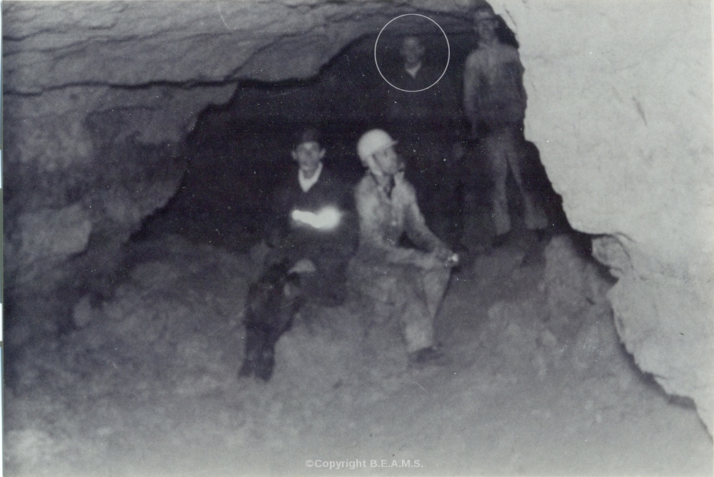 Genuine Spirit Picture of Dead Caver - 1960's Possibly Surrey, UK