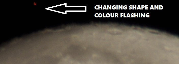 Object turns red