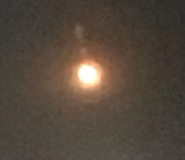 UFO or Flare? Blow up