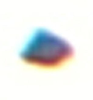 Cropped enlargement of object